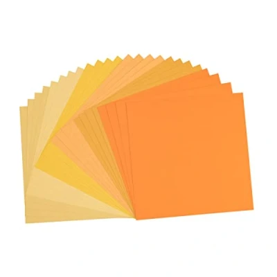 Immagine di Cartoncino Florence Testurizzata Materiali per Biglietti colorati 30,5 x cm Giallo 24 Fogli Carta colorata Scrapbooking, Biglietti, Fustellatura e Progetti con la 216 gsm