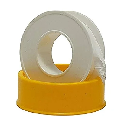 Immagine di Nastro per guarnizioni in PTFE, rotolo (TEFLON), filettatura fine DN10 secondo DIN EN 751 3, 12 mm x 0,1 m (60 g/m²), Bianco, 4011210