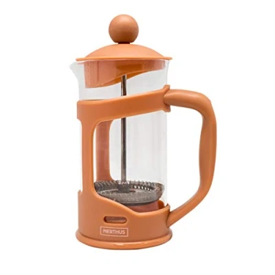 Immagine di Nerthus FIH 792 Caffettiera francese a pistone, PP/Vetro borosilicato/SS, TAVOLA, 350 ml
