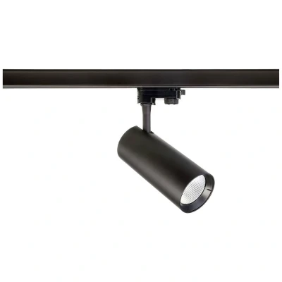 Immagine di Deko Light Horus Faretto da binario a LED trifase 20 W (monocolore) ERP: F (A G) Nero