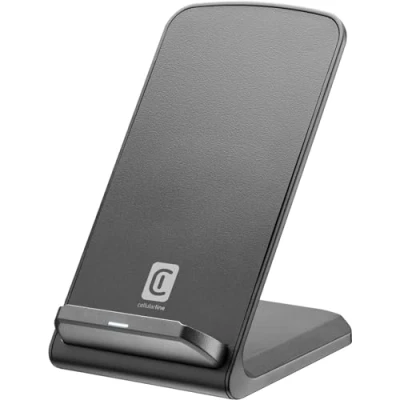 Immagine di cellularline EASY stand Caricabatterie wireless 10W con Apple, Samsung e altri Smartphone