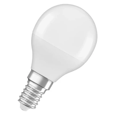 Immagine di Osram Lampada LED Superstar Classic a forma di mini sfera con tre scene luminose: Relax, Active, Sleep. In plastica satinata, 4,9W, attacco E14, temperatura colore 2700 4000 K