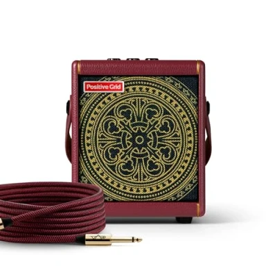 Immagine di Positive Grid Spark MINI Vai Special Edition Amplificatore per chitarra portatile intelligente da 10 Watt e altoparlante Bluetooth Progettato Steve