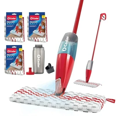 Immagine di O Cedar ProMist, Mocio Spray con 3 ricariche extra, Mop with Extra Refills