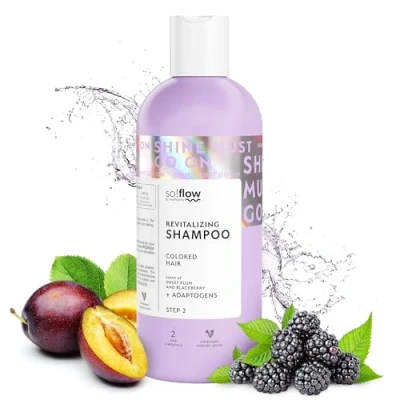 Immagine di So!Flow Shampoo Protettivo per Capelli Colorati con Estratti di Rhodiola e Bacche Nutri Proteggi i Tuoi Trattati un&#039;Armonia Botanici Proteine Idrolizzate