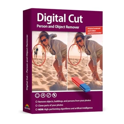 Immagine di Digital Cut Objects and Persons Remover from photos Image editor for Win 11, 10