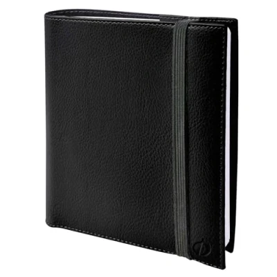 Immagine di Quo Vadis 540125Q Agenda TIME&amp;LIFE MEDIUM Multilingua Anno 2025 Colore Nero Formato 16x16 cm Settimanale 13 Mesi Dicembre Carta Bianca con Spirale Copertina Amovibile in Sintetico Cassandra