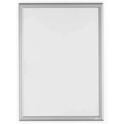 Immagine di Durable Cornice con bordi a morsetto adatto per formato carta: 1 x DIN A2 al chiuso/interno, allesterno protezione dalla pioggia 500823 Alluminio Argento