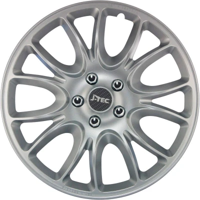 Immagine di J Tec J15574 Set Di 4 Copricerchi Hero 15 Pollici Argento, Silver
