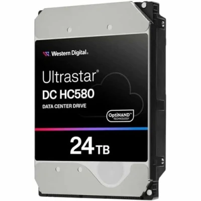 Immagine di WD Ultrastar DC HC580 WUH722424ALE6L4 Disco rigido 24 TB Interno 3.5&quot; (8.9 cm) SATA 6Gb/s 7200 RPM Buffer: 512 MB