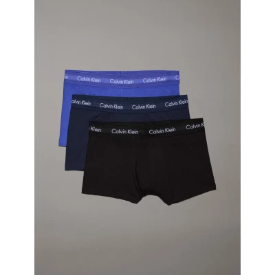 Immagine di Calvin Klein Uomo Boxer, Multicolore (Black/Blue Shadow/Cobalt Water), L