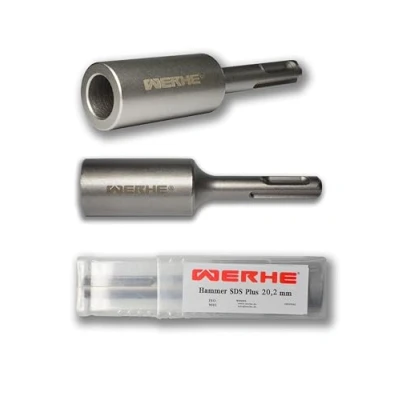 Immagine di WERHE ® 20.2x28x100 Cacciavite professionale per picchetti Jack Hammer Picchetto Driver SDS Plus