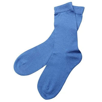 Immagine di Jasmine Silk donne calzini di seta pura (3 7) (Blu)