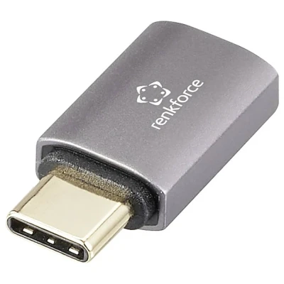 Immagine di Renkforce USB4 ®, USB C® Adattatore [1x spina 1x presa C®] RF 3778880 UHD 8K;