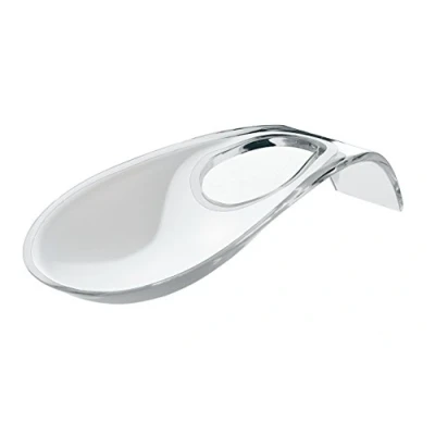 Immagine di Guzzini Poggiamestolo Kitchen Active Design, Trasparente, 24 x 11 h4.5 cm