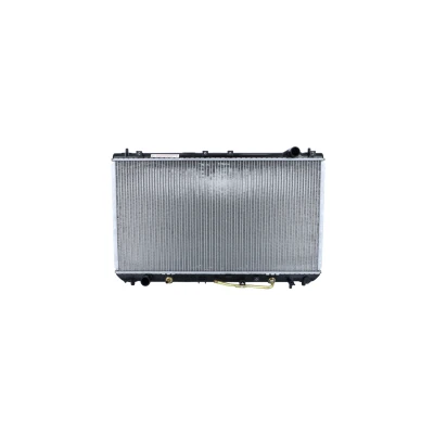 Immagine di NRF 53302 Radiatore motore Alluminio 738 400 27 con parti annesse Alette di raffreddamento saldate