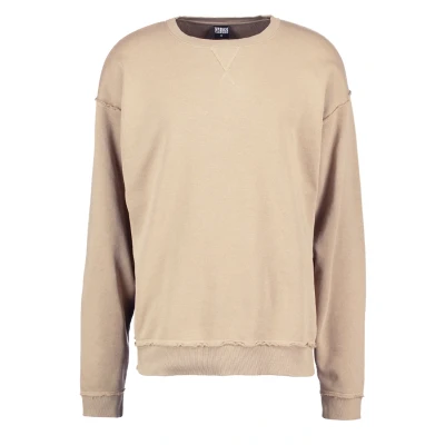 Immagine di Urban Classics OPEN EDGE CREW Felpa, Uomo, Taglia: Large, Warm sand