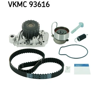 Immagine di SKF VKMC 93616 Pompa Acqua + Kit Cinghia Distribuzione con guarnizioni 104 HONDA: Civic 7 Hatchback, FR V, Limousine