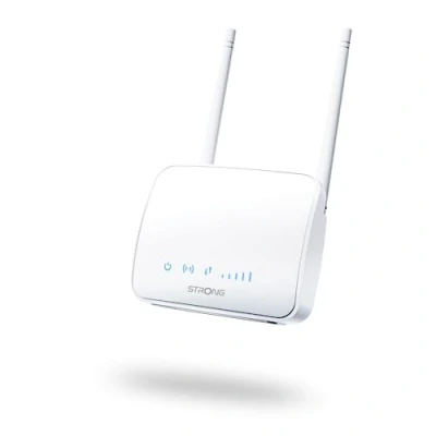 Immagine di STRONG 4GROUTER350M Router LTE 350M una connessione Internet stabile ad alta velocità in casa, casa vacanze o camper senza configurazione Funziona con SIM di qualsiasi operatore