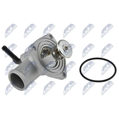 Immagine di NTY CTM PL 010 Termostato motore 92C con guarnizione morsetto OPEL: Zafira B, Corsa C Hatchback, Meriva A