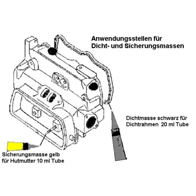 Immagine di ELRING 356.362 Kit completo guarnizioni, Motore con paraolio albero a gomiti VOLKSWAGEN: TRANSPORTER 3 Bus,