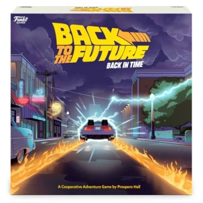 Immagine di FUNKO Games BACK to The FUTURE Game English Version Cooperative Adventure Board For Children Ages 10 and Up Work Together Defeat Biff 50 Min 2 4 Players