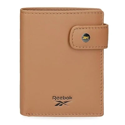 Immagine di Reebok Portafogli e Portamonete Switch in Pelle di Mucca, Nero, Blu Pelle., cuoio, taglia unica, Portafoglio verticale