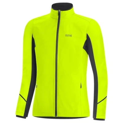 Immagine di GORE WEAR R3 Partial TEX INFINIUM Jacket, Giacca Donna, Giallo Neon Nero, 34