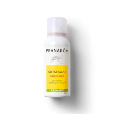 Immagine di PRANARÔM Aromapic Spray Corpo Citronella+ BIO Efficacia 7 Ore Oli Essenziali Naturali e 75 ml