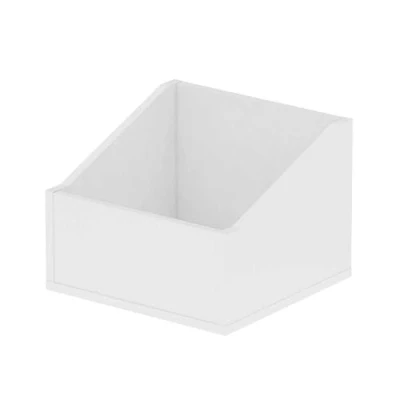 Immagine di Glorious Record Box advanced white 110 può contenere fino a lastre in formato 12&quot;, coordinate visivamente, consegna senza decorazione, bianco