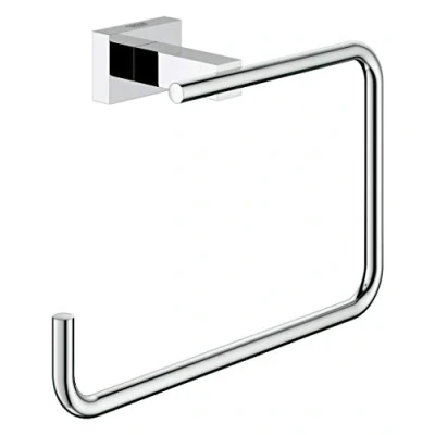Immagine di GROHE Porta Salviette ad Anello Essentials Cube, Grigio (Cromo) 40510001