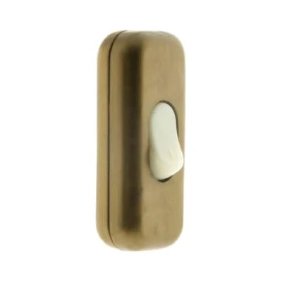 Immagine di Interruttore 2A Unipolare Luminescente Oro Zenitech