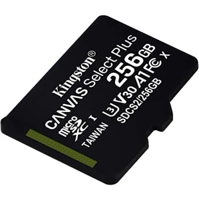 Immagine di Kingston Canvas Select Plus Scheda microSDXC 256 GB Class 10 UHS I