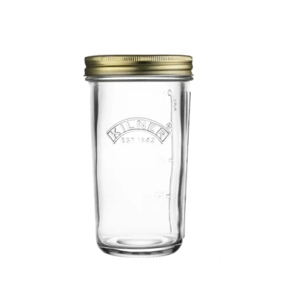 Immagine di Kilner, barattolo a bocca larga, Vetro, Trasparente, 0,5 l