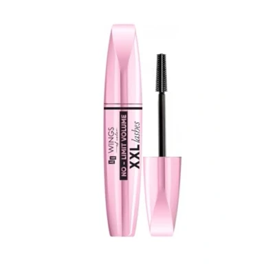 Immagine di AA WINGS OF COLOR No Limit Volume XXL Lashes Mascara Compressione istantanea &amp; Estensione Spazzola in silicone Colore Nero 6 g