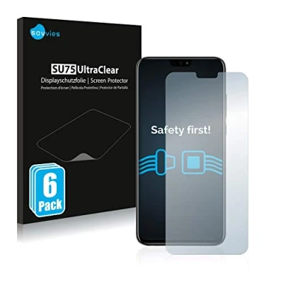 Immagine di savvies (6 Pezzi Pellicola Protettiva per Honor View 10 Lite Protezione Schermo Trasparente