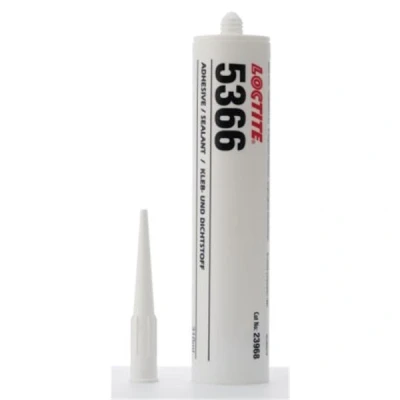 Immagine di LOCTITE SI 5366 2063268 Sostanza sigillante Cartuccia Silicone 310 sempre elastico bianco/giallo, cristallino
