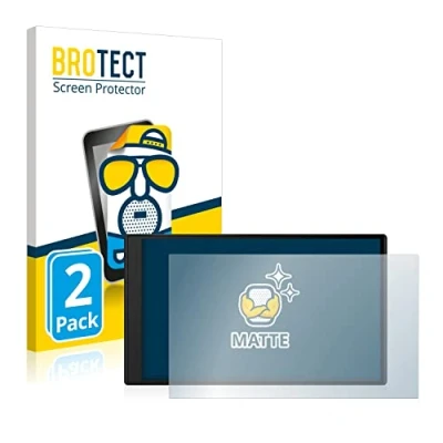 Immagine di brotect Pellicola Protettiva Opaca per Garmin DriveSmart 76 MT D Anti Riflesso (2 Pezzi)
