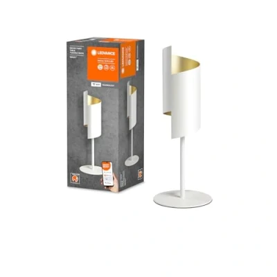 Immagine di LEDVANCE SMART+ DECOR Twist lampada da tavolo WiFi, bianca, 12W, 840lm, luce bianca regolabile 3000 6500K, DIM, verso l&#039;alto e il basso, controllabile tramite app, compatibile con Amazon, Google