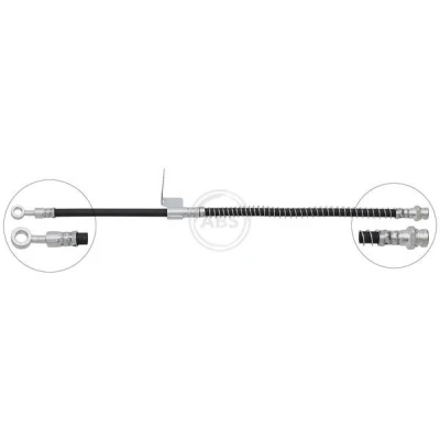 Immagine di A.B.S. SL 5607 Tubi Freno 510 INN M10x 1.0