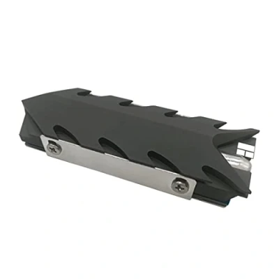Immagine di SSD M.2 2280 Dissipatore di Calore in Alluminio con Cuscinetto Termico Silicone, Heatpipe integrato da 8 mm