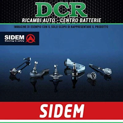 Immagine di SIDEM 865616 Silent Block posteriore, Assale anteriore inferiore Cuscinetto gomma metallo Braccio longitudinale oscillante