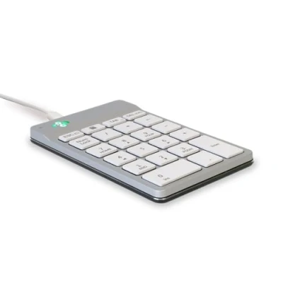 Immagine di R GO Tools Numpad Break Cablato Tastierino numerico Ergonomico Bianco