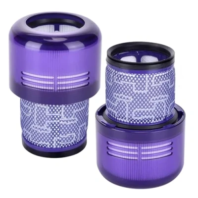 Immagine di PIBONUS Filtro per Dyson V11 V15 SV14 SV22 lavabili filtri di ricambio compatibili con Absolute Animal Detect Cyclone Extra Pro Torque Drive Batteria Aspirapolvere DY 970013 02 &amp; 97001302