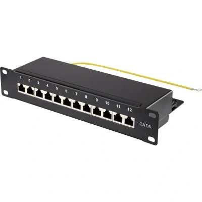Immagine di Renkforce Patchpanel di rete 254 mm (10) CAT 6 1 U