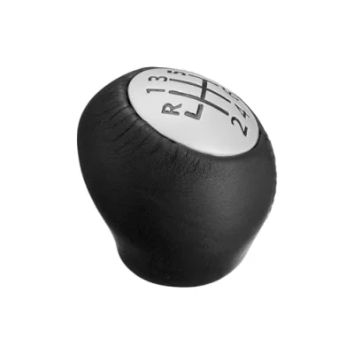Immagine di 1neiSmartech Pomello Leva Cambio Manuale 6 Marce e Retromarcia in Pelle Pu Compatibile Con Renault Megane III Trafic Scenic Laguna Clio Master Vivaro Movano Primastar Dacia Duster