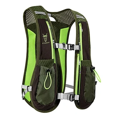 Immagine di UTOBEST Zaini da corsa leggeri e idratanti, 5L（verde）