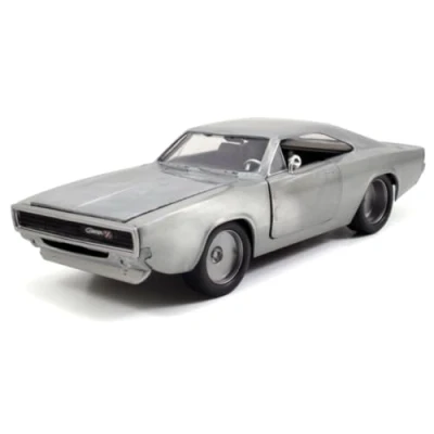 Immagine di Jada 253203047 Il Fast And The Furious 1:24 7 1968 Dodge Charger R/T JA97336, metallico