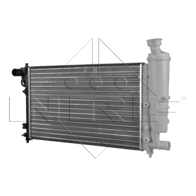 Immagine di NRF 50428 Radiatore motore Alluminio 532 322 23 Alette di raffreddamento montate meccanicamente PEUGEOT: 106 II Hatchback