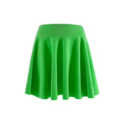 Immagine di JOPHY &amp; CO. Gonna Ragazze Bambine Plissettata Midi Versatile Vita Elastica (8 Anni, Verde Corto)
